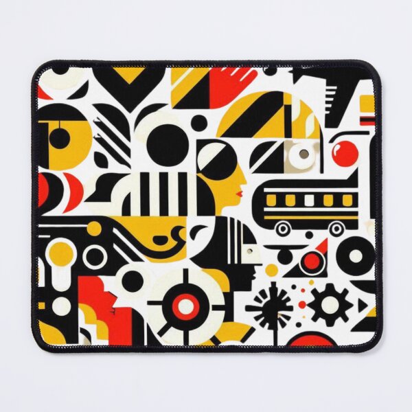Item preview, "Bold Cubist Art – Fernand Léger Inspired Design" designed and sold by TwoDotsStudio.