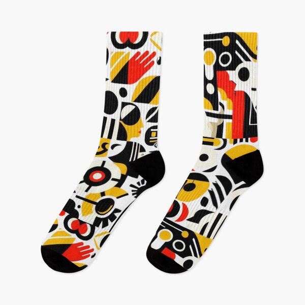 Item preview, "Bold Cubist Art – Fernand Léger Inspired Design" designed and sold by TwoDotsStudio.