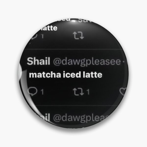 Item preview, matcha iced latte save meee designed and sold by hshssi.