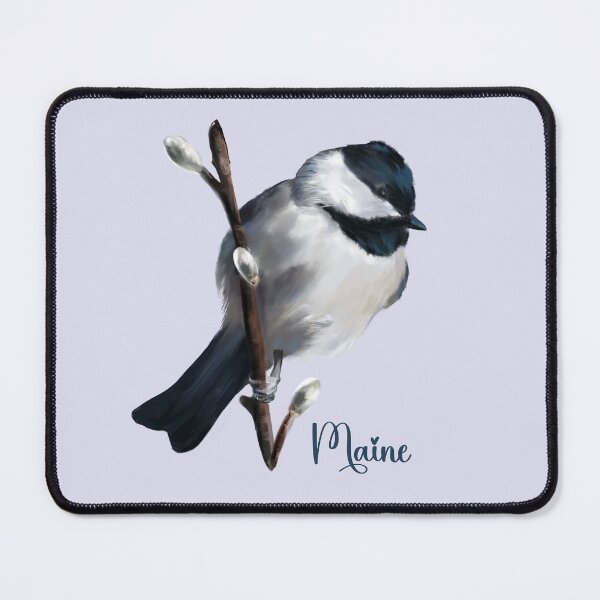 Item preview, Black-capped chickadee Maine designed and sold by ArtRoyal13.