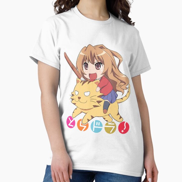 Item preview, Tigre d'équitation Taiga Aisaka Chibi – Toradora ! Conception d'anime mignon designed and sold by 32BlackRoses.