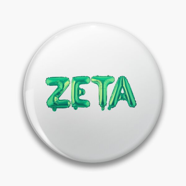 Item preview, ZETA Balloon Letter-GREEN designed and sold by skybluepink studio.