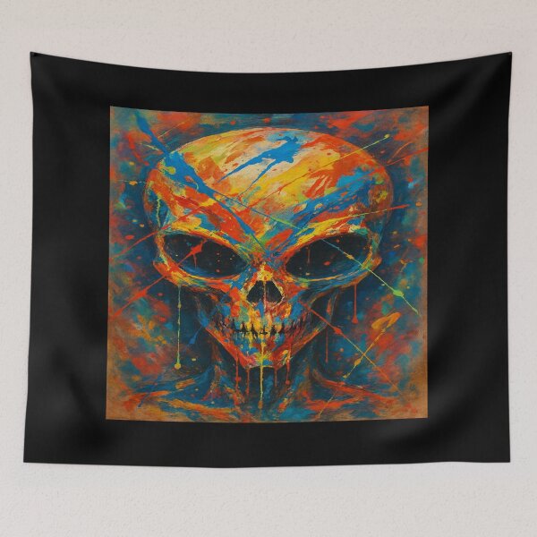 Item preview, Cosmic Skull designed and sold by Abducted Treasures.