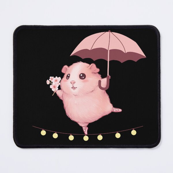 Item preview, Funny Pink Guinea Pig Acrobat Sesign for Guinea Pig Lovers designed and sold by Claustronautas.