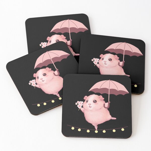 Item preview, Funny Pink Guinea Pig Acrobat Sesign for Guinea Pig Lovers designed and sold by Claustronautas.