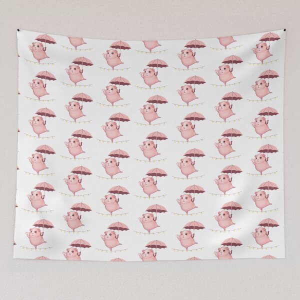 Item preview, Funny Pink Guinea Pig Acrobat Sesign for Guinea Pig Lovers designed and sold by Claustronautas.