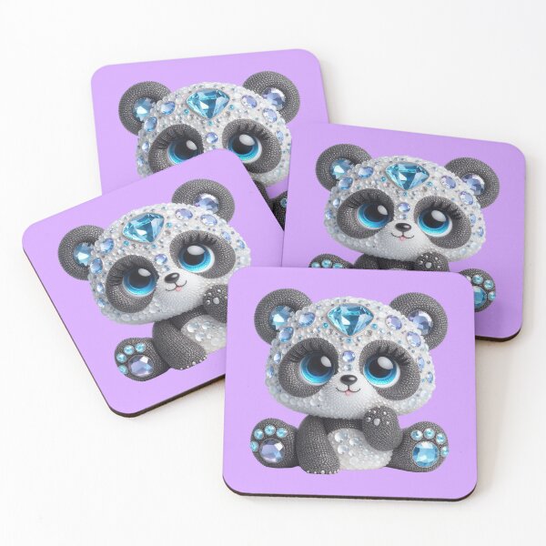 Item preview, Bejeweled Panda 9 designed and sold by PANDALOVEART.