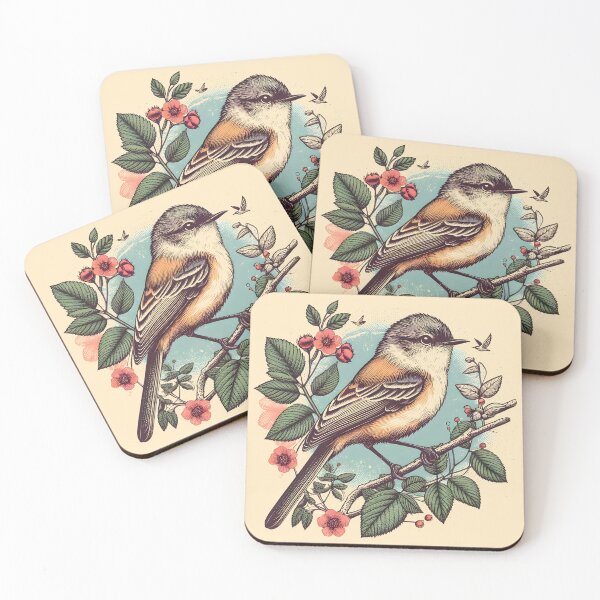 Item preview, Olive-sided Flycatcher 10 designed and sold by theAVIARY7.