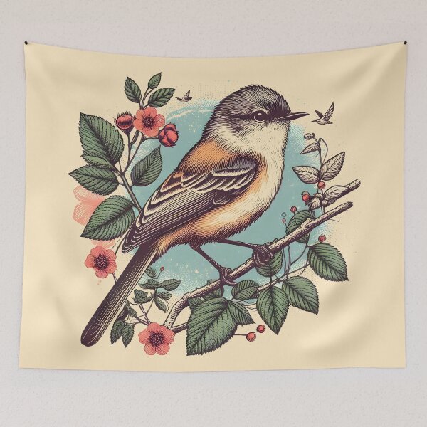 Item preview, Olive-sided Flycatcher 10 designed and sold by theAVIARY7.