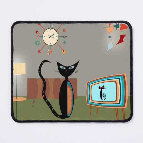Item preview, Kitty Watches a Kitty designed and sold by WandaRichards.