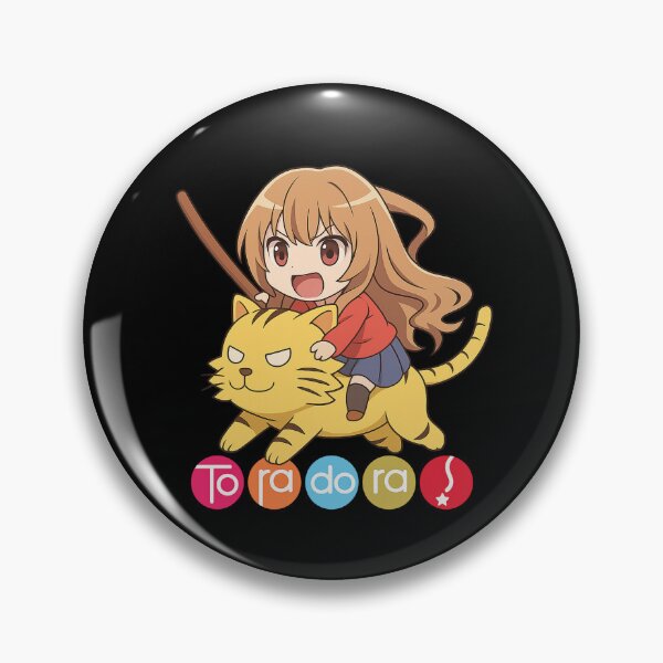 Item preview, Taiga Aisaka Chibi Riding Tiger – Toradora! Cute Anime Design designed and sold by 32BlackRoses.