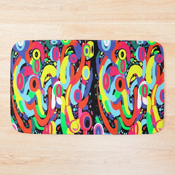 Item preview, Cyber Neon Pulse: Аbstract Multicolored Print designed and sold by Felia001.