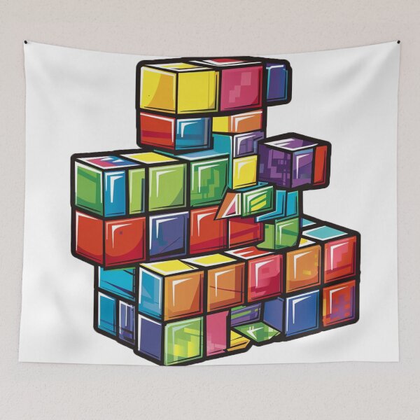Item preview, Block Art designed and sold by Stickermagician.