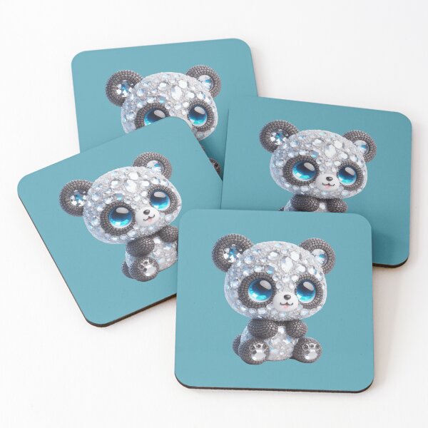 Item preview, Bejeweled Panda 10 designed and sold by PANDALOVEART.