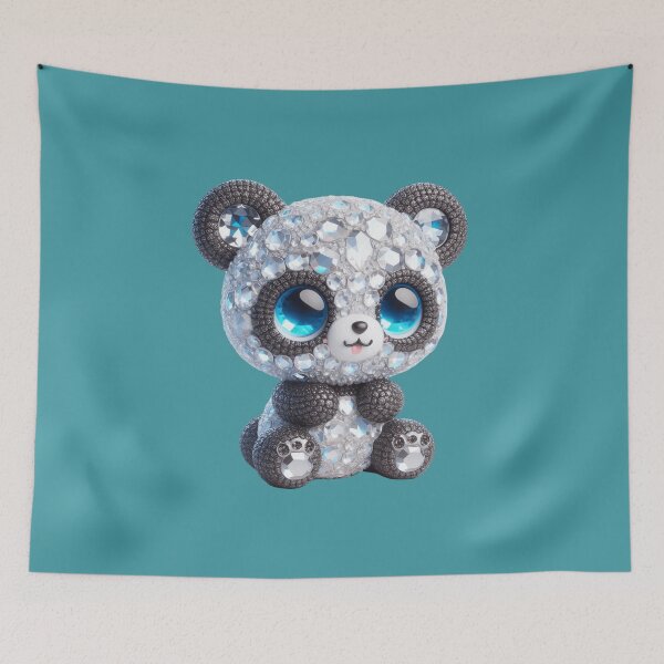 Item preview, Bejeweled Panda 10 designed and sold by PANDALOVEART.