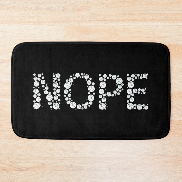 Item preview, NOPE Rhinestone Trendy Minimal Y2K designed and sold by chillaxcats.