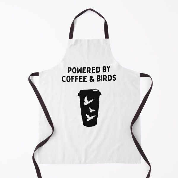 Item preview, Funny Bird Watching (Powered by Coffee & Birds) / Gift for Bird Lovers, Gift for Birdwatchers & Ornithologist - Black designed and sold by SabbaticalSteve.