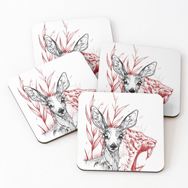 Item preview, Tiger & Deer Fusion Art designed and sold by FarieArt.