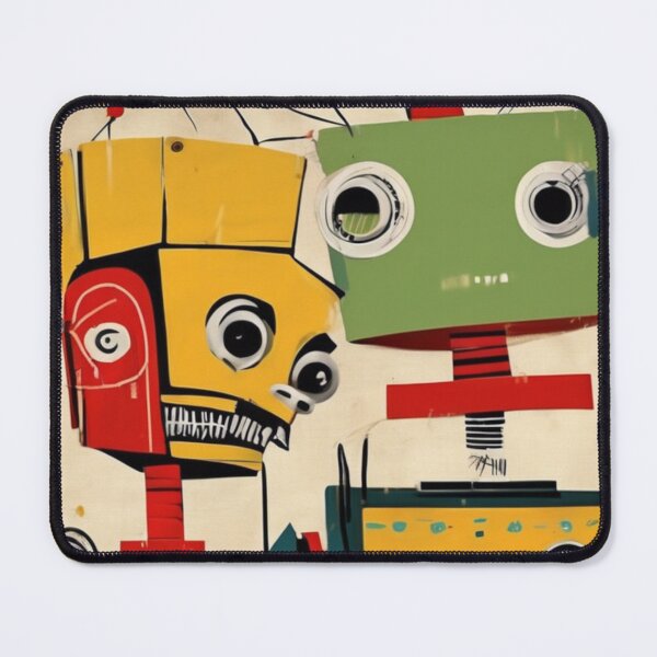 Item preview, Robot Love Art Illustrations Midcentury | #36 designed and sold by NickWhittleArt.