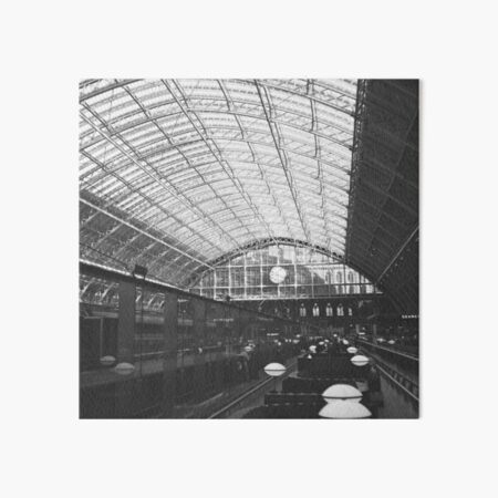 St Pancras station Art Board Print