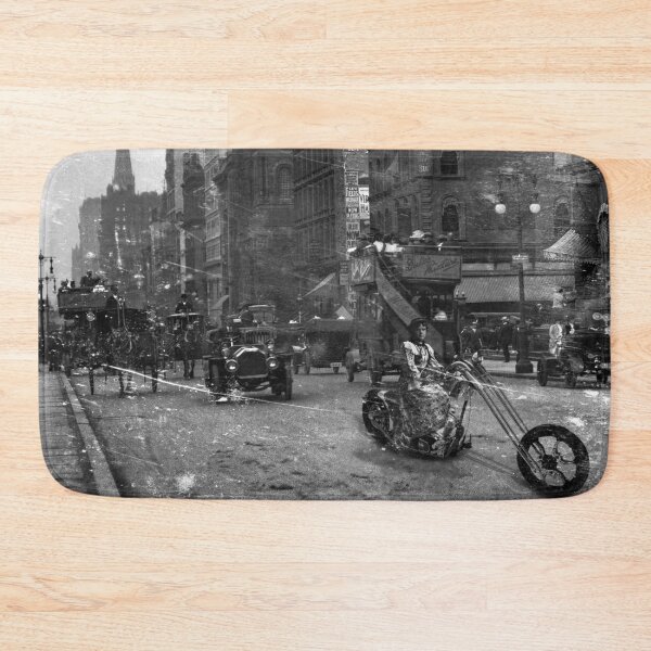 Item preview, Steampunk Biker Woman Collage designed and sold by caracatita75.
