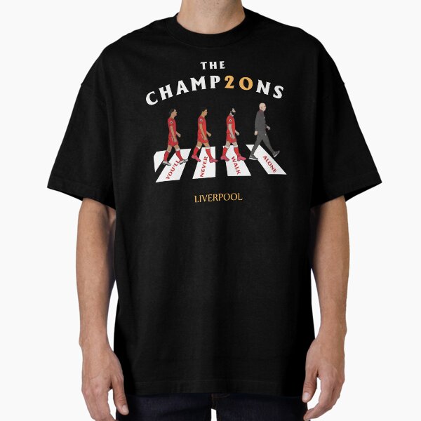 Item preview, The Champions T Shirt Liverpool Football LFC Fans designed and sold by inspik.