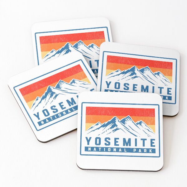 Item preview, Yosemite National Park Vintage Mountains designed and sold by Guarddogdrive.