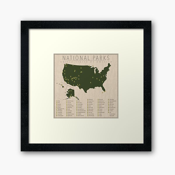 Item preview, US National Parks designed and sold by FinlayMcNevin.