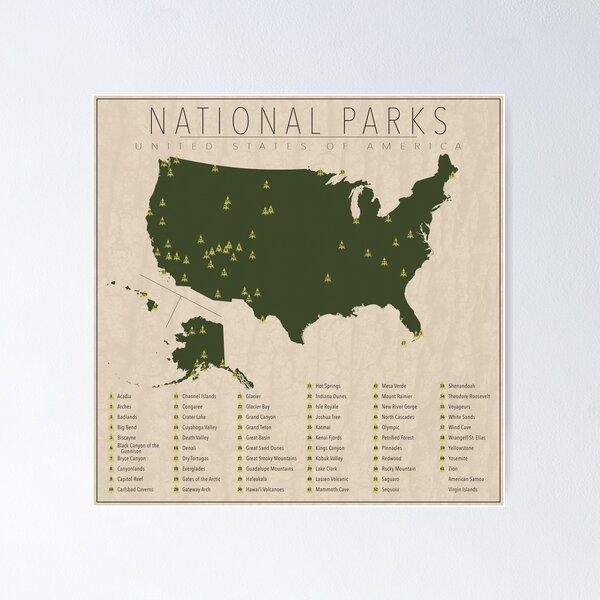 Item preview, US National Parks designed and sold by FinlayMcNevin.