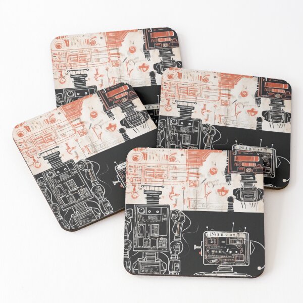 Item preview, Robot Love Art Illustrations Midcentury | #38 designed and sold by NickWhittleArt.