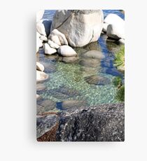 "Lake Tahoe Shoreline" Canvas Print