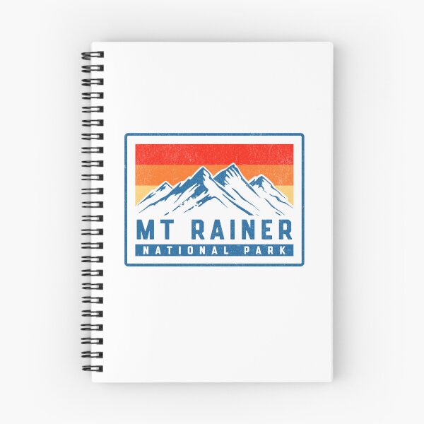Item preview, Mt Rainer National Park Vintage Mountains designed and sold by Guarddogdrive.