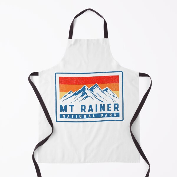 Item preview, Mt Rainer National Park Vintage Mountains designed and sold by Guarddogdrive.
