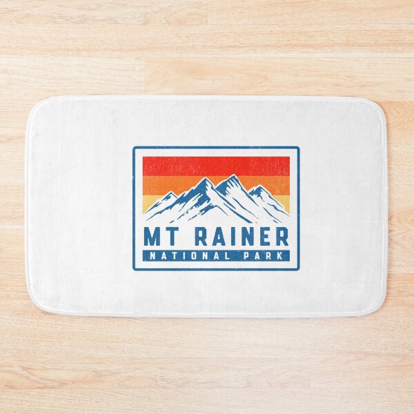 Item preview, Mt Rainer National Park Vintage Mountains designed and sold by Guarddogdrive.