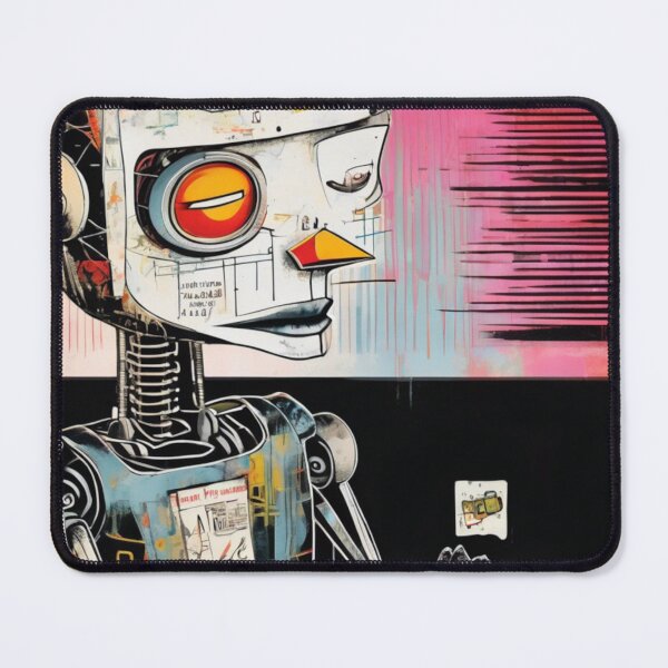 Item preview, Robot Love Art Illustrations Midcentury | #39 'Harmonious' designed and sold by NickWhittleArt.