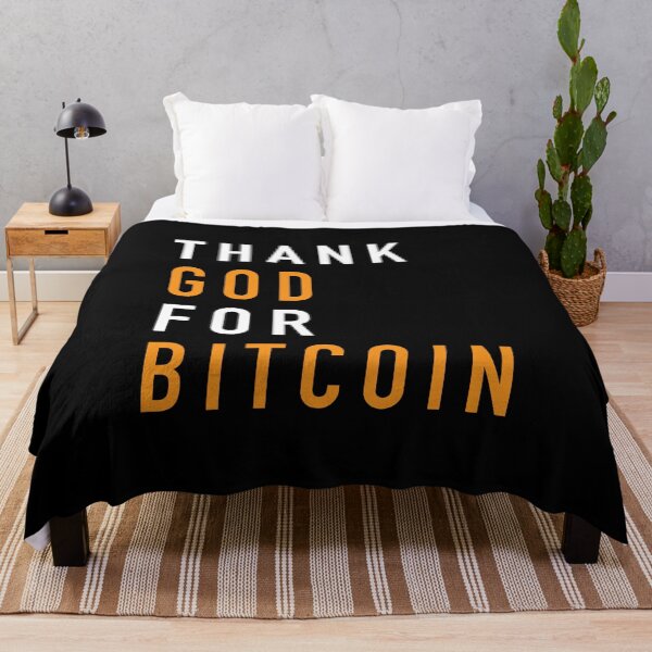 Item preview, Thank God for Bitcoin - Quotes designed and sold by CyberRex.