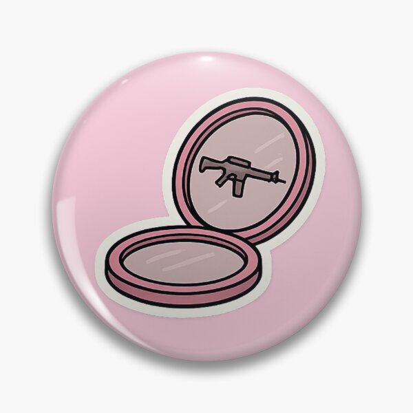 Item preview, AR-15 Compact Mirror - Feminine Tacticool Vol.2 designed and sold by YourNerdySupply.