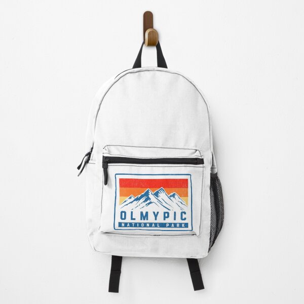 Item preview, Olympic National Park Vintage Mountains designed and sold by Guarddogdrive.