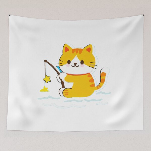 Item preview, Cute cartoon kitten designed and sold by Stickermagician.