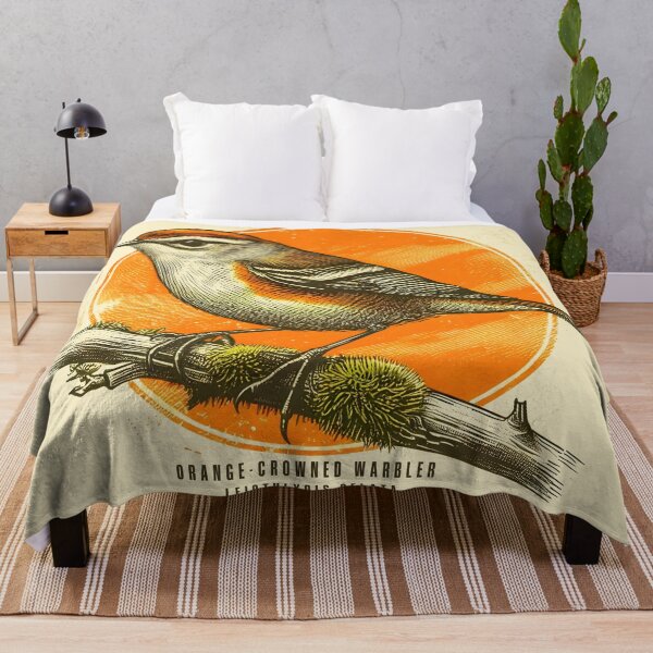 Item preview, Orange-crowned Warbler designed and sold by theAVIARY7.