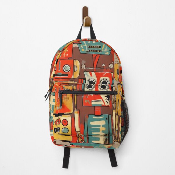Item preview, Robot Love Art Illustrations Midcentury | #41 designed and sold by NickWhittleArt.