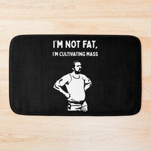Item preview, I'm Not Fat, I'm Cultivating Mass (It's Always Sunny in Philadelphia) - White designed and sold by SabbaticalSteve.