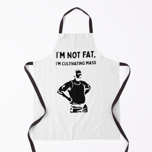 Item preview, I'm Not Fat, I'm Cultivating Mass (It's Always Sunny in Philadelphia)  - Black designed and sold by SabbaticalSteve.