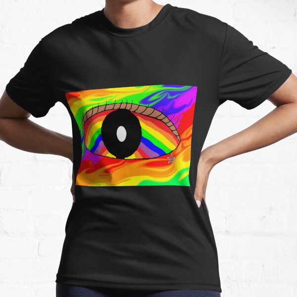 Rainbow Eye Active T-Shirt