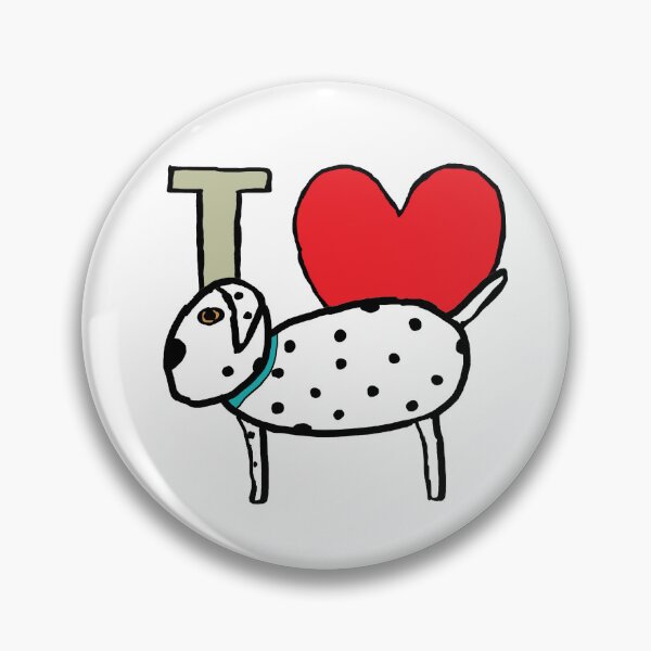 Item preview, I Love Dalmatians designed and sold by Mark-Ewbie.
