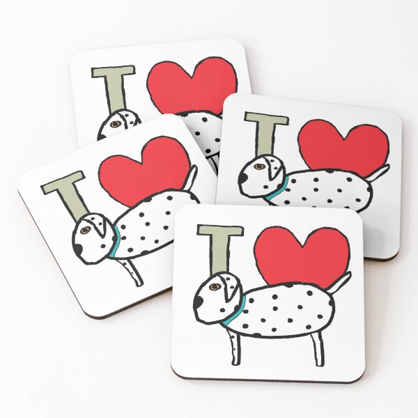 Item preview, I Love Dalmatians designed and sold by Mark-Ewbie.