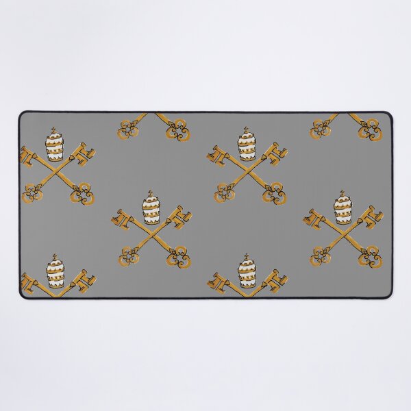 Item preview, Papal Keys Grey designed and sold by Snowroseblossom.