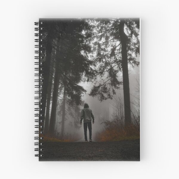 Item preview, Recluse Lifestyle: Embracing Solitude in Nature's Darkness designed and sold by LinaSpectrum.
