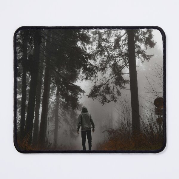 Item preview, Recluse Lifestyle: Embracing Solitude in Nature's Darkness designed and sold by LinaSpectrum.