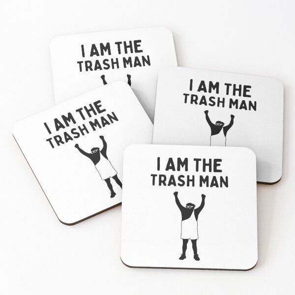 Item preview, I AM THE TRASH MAN (It's Always Sunny in Philadelphia) - Black designed and sold by SabbaticalSteve.